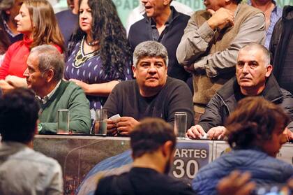 Conferencia de prensa de Pablo Moyano con el balance del paro