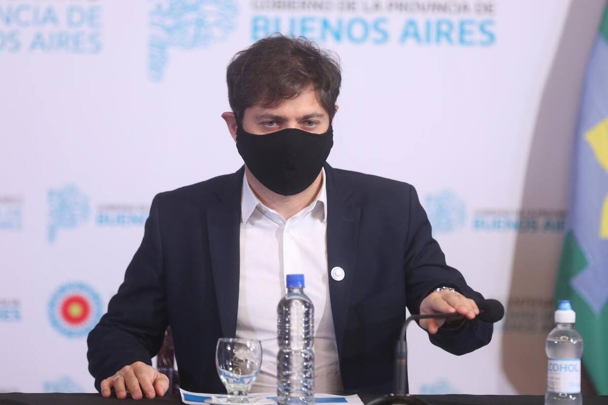 Conferencia de prensa de Axel Kicillof y Daniel Gollan