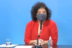 Conferencia de prensa de Carla Vizzotti
