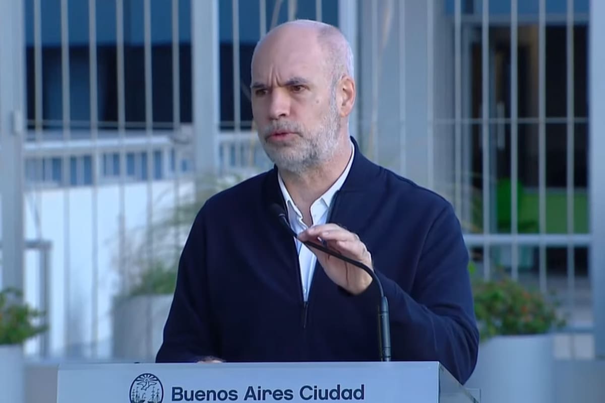 Conferencia de prensa de Horacio Rodríguez Larreta sobre la aprobación de la reforma del estatuto docente.