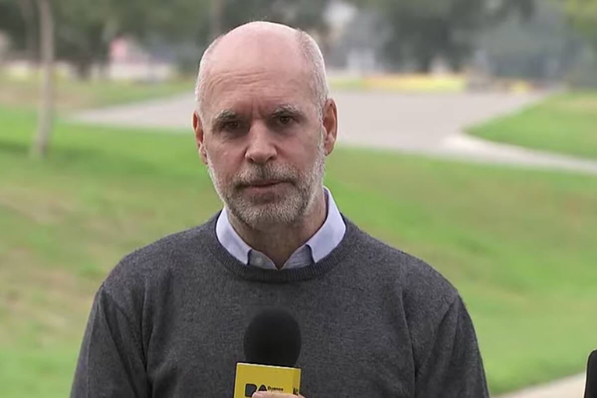 Conferencia de prensa de Horacio Rodríguez Larreta