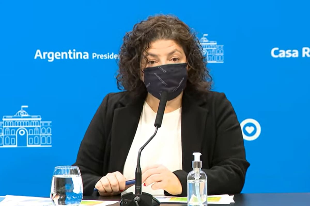 Conferencia de prensa de Juan Manzur y Carla Vizzotti