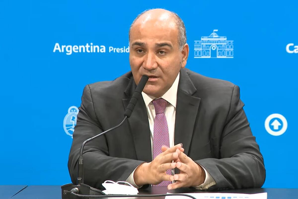 Conferencia de prensa de Juan Manzur y Carla Vizzotti