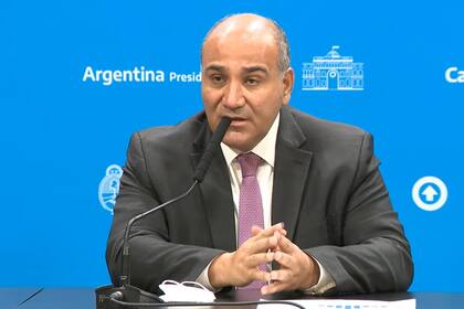 Conferencia de prensa de Juan Manzur y Carla Vizzotti