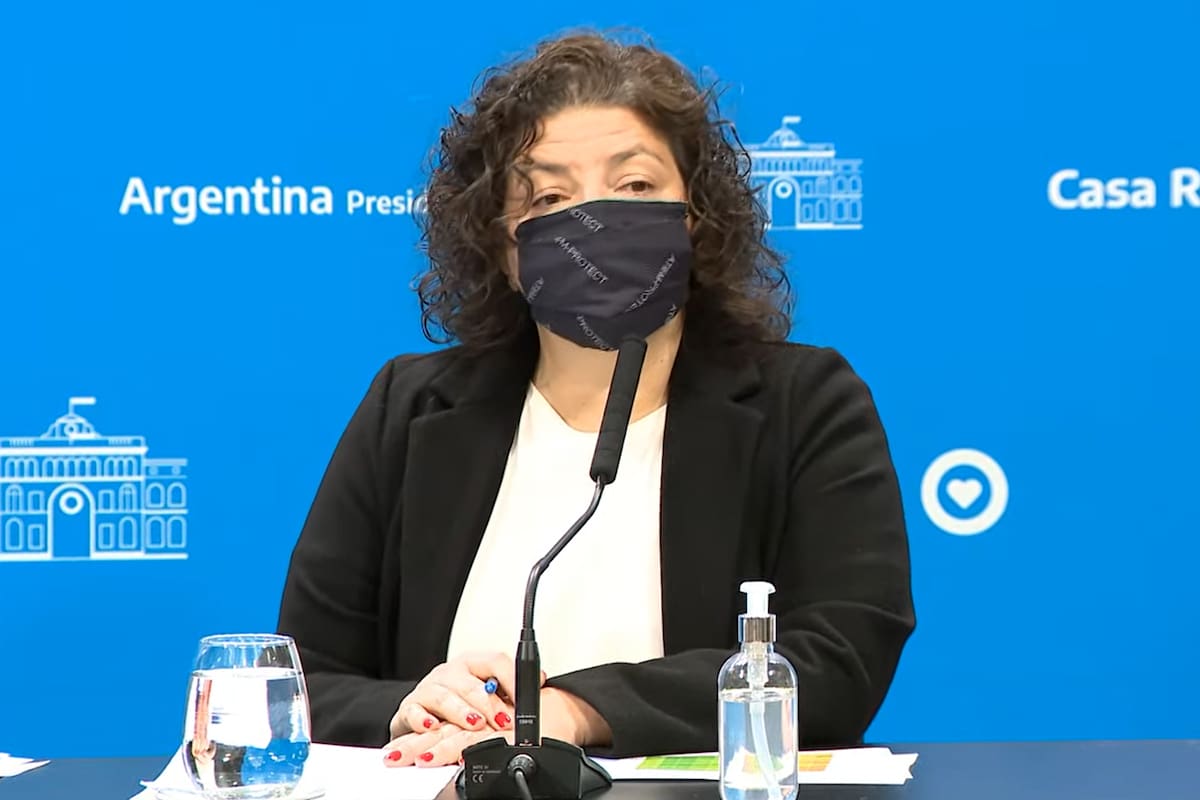 Conferencia de prensa de Juan Manzur y Carla Vizzotti