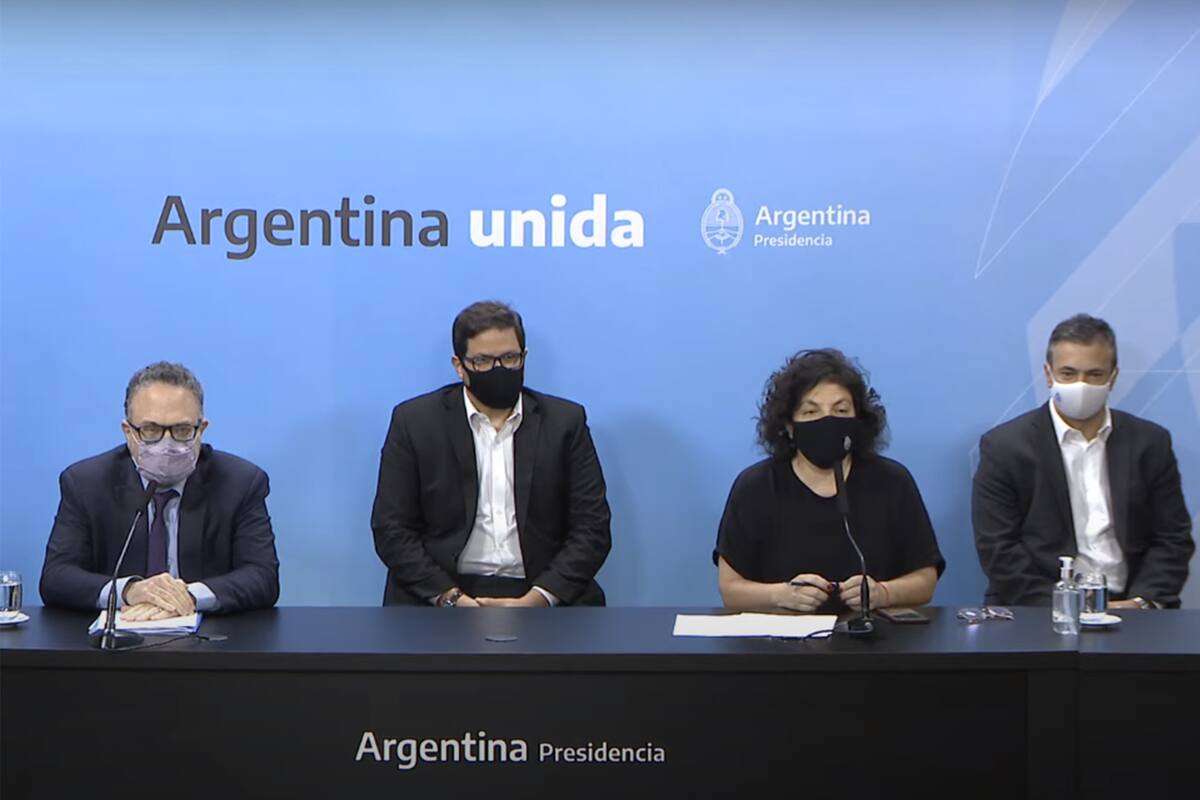 Conferencia de Prensa de Kulfas y Vizzotti