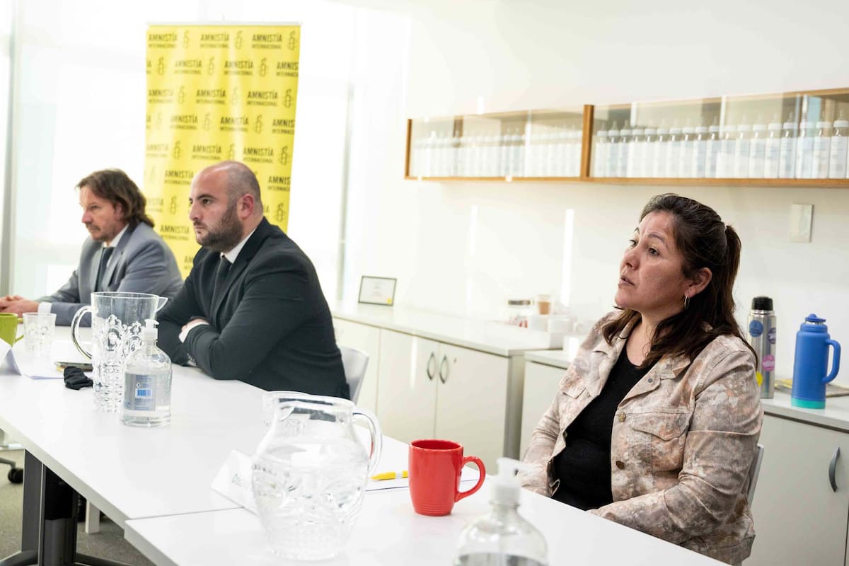 Conferencia de prensa de la madre de Facundo Astudillo Castro
