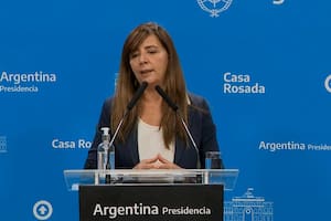 Conferencia de prensa de la portavoz de la Presidencia, Gabriela Cerruti