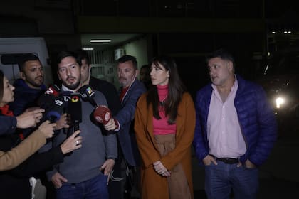 Conferencia de prensa de los fiscales Jorge Caseres Olivera, Nelia Velázquez y Gómez que llevan adelante la causa de Cecilia Strzyzowski.