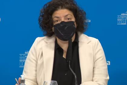 El COFESA fue encabezado por la ministra de Salud, Carla Vizzotti, desde la sede de su cartera.