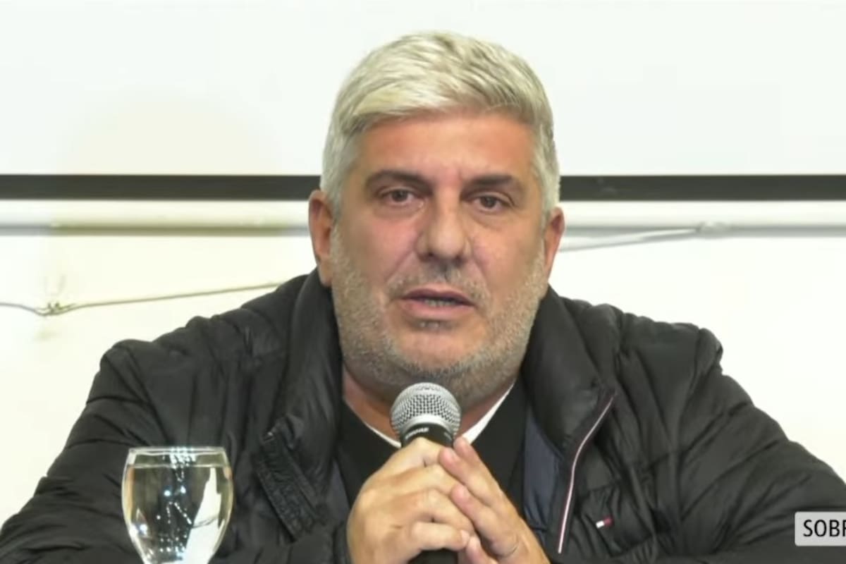 Conferencia de prensa de Matías Bagnato tras la muerte de Frutuoso Álvarez González, el asesino de sus padres y hermanos