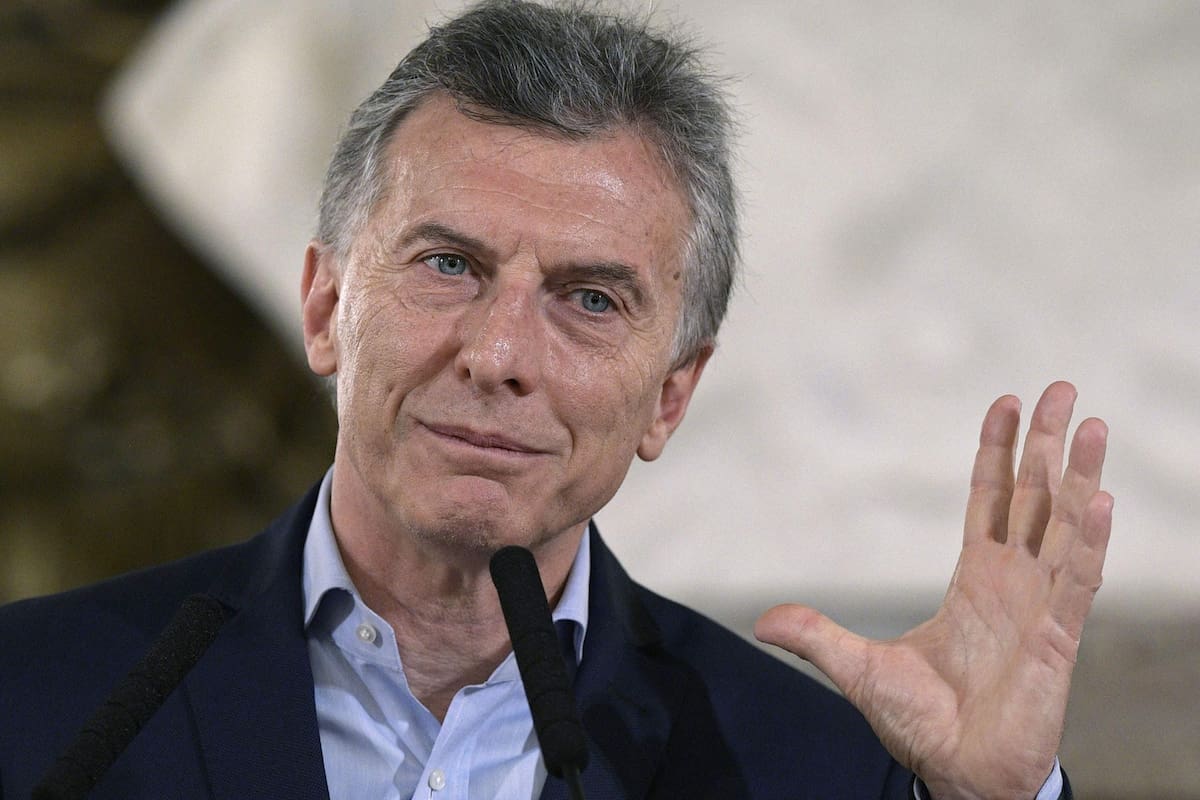 Conferencia de prensa de Mauricio Macri tras el triunfo de las elecciones