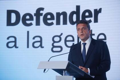 Conferencia de prensa de Sergio Massa