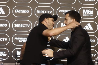 Conferencia de prensa del Chacho Coudet donde anunció que deja de ser el técnico de River.