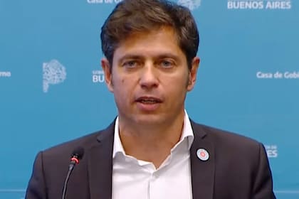 Conferencia de prensa del gobernador de la provincia de Buenos Aires, Axel Kicillof