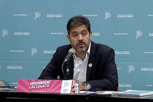 Conferencia de Prensa del Gobierno de la provincia de Buenos Aires