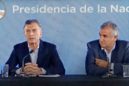 Conferencia de prensa del presidente Mauricio Macri y el gobernador de Jujuy Gerardo Morales