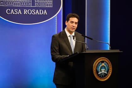 Conferencia de prensa del vocero Adrián Ravier