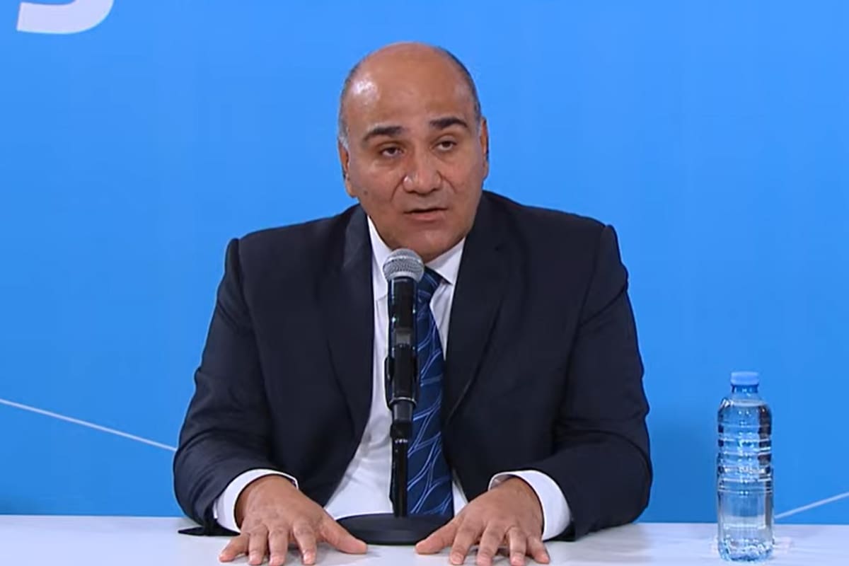 Conferencia de prensa Juan Manzur al término de la reunión de Gabinete