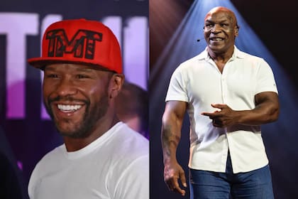 Confirman fecha para la pelea entre Mike Tyson y Floyd Mayweather (X @MikeTyson/commercialobserve)