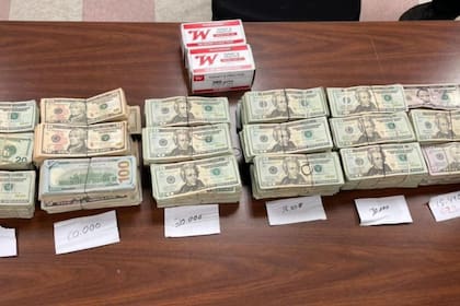 Confiscaron más de 150 mil dólares en efectivo en la frontera con Texas