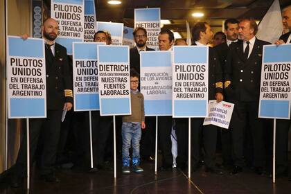Conflicto pilotos en Aeroparque