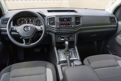 Confort. Espacio y buen equipamiento para esta Amarok Comfortline