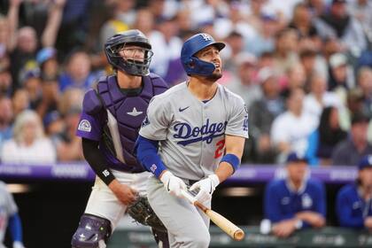 Conforto y Ohtani conectan jonrones por Dodgers, líderes del Oeste, que se imponen 9-7 a Rockies.