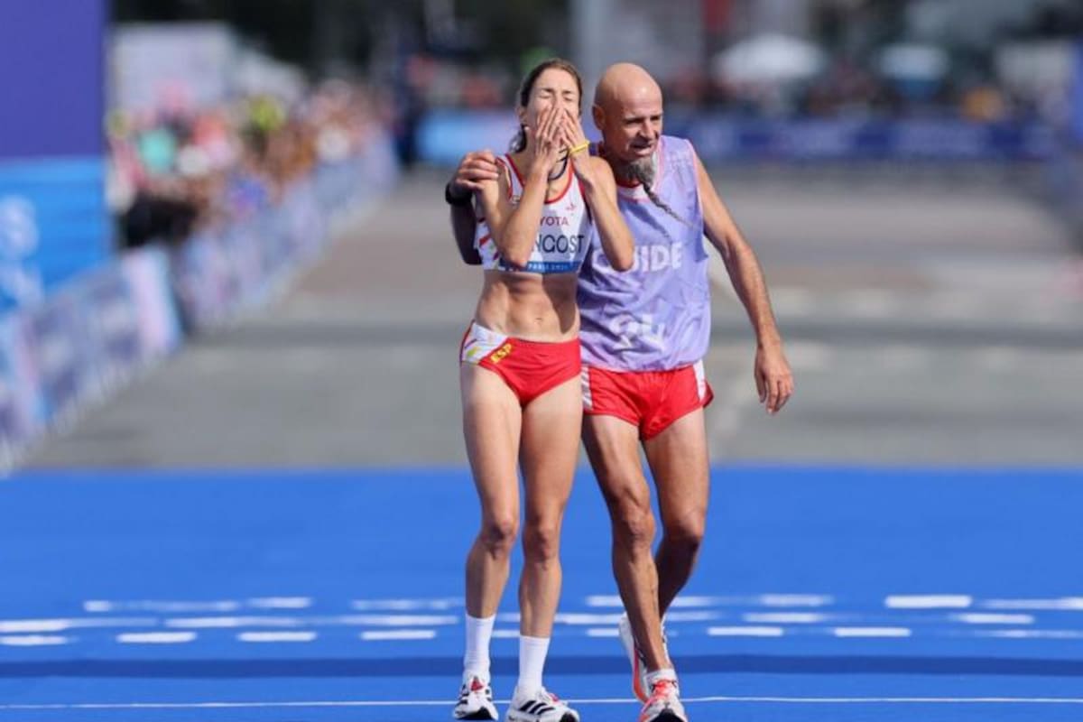 Congost y su guía celebraron haber llegado terceros, pero luego fueron descalificados