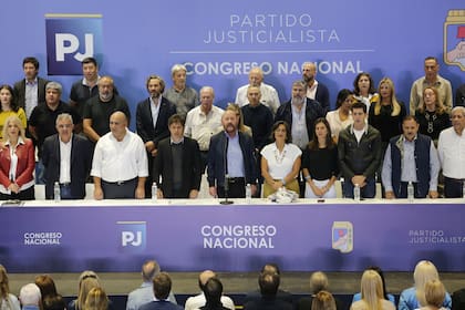 El congreso del PJ realizado en Ferro, el 22 de marzo, con Gildo Insfrán al frente