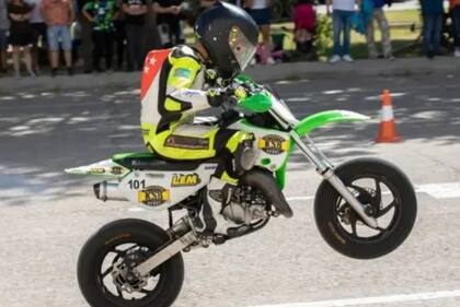 Conmoción en el motociclismo: una promesa de ese deporte murió a los 7 años