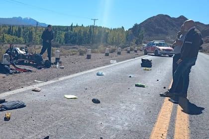 Conmoción en Mendoza: el dueño de una avícola murió en luego de que su moto chocara contra una camioneta