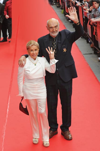 Juntos también en la red carpet de la apertura del Festival de Cine de Edimburgo (ciudad natal del actor), en 2010