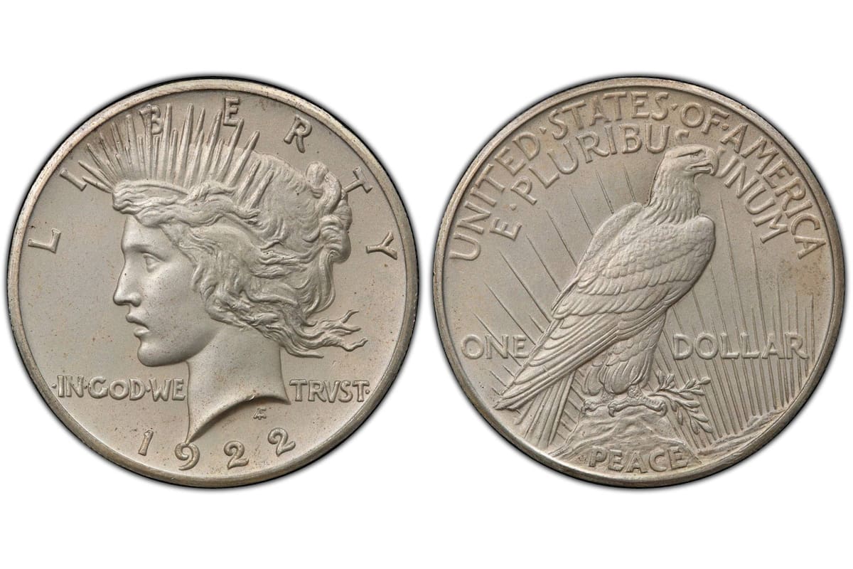 Conocido como Dólar de la Paz, este ejemplar logró destacar en subastas de coleccionistas debido a las característica de acuñacion que lo hacen unico