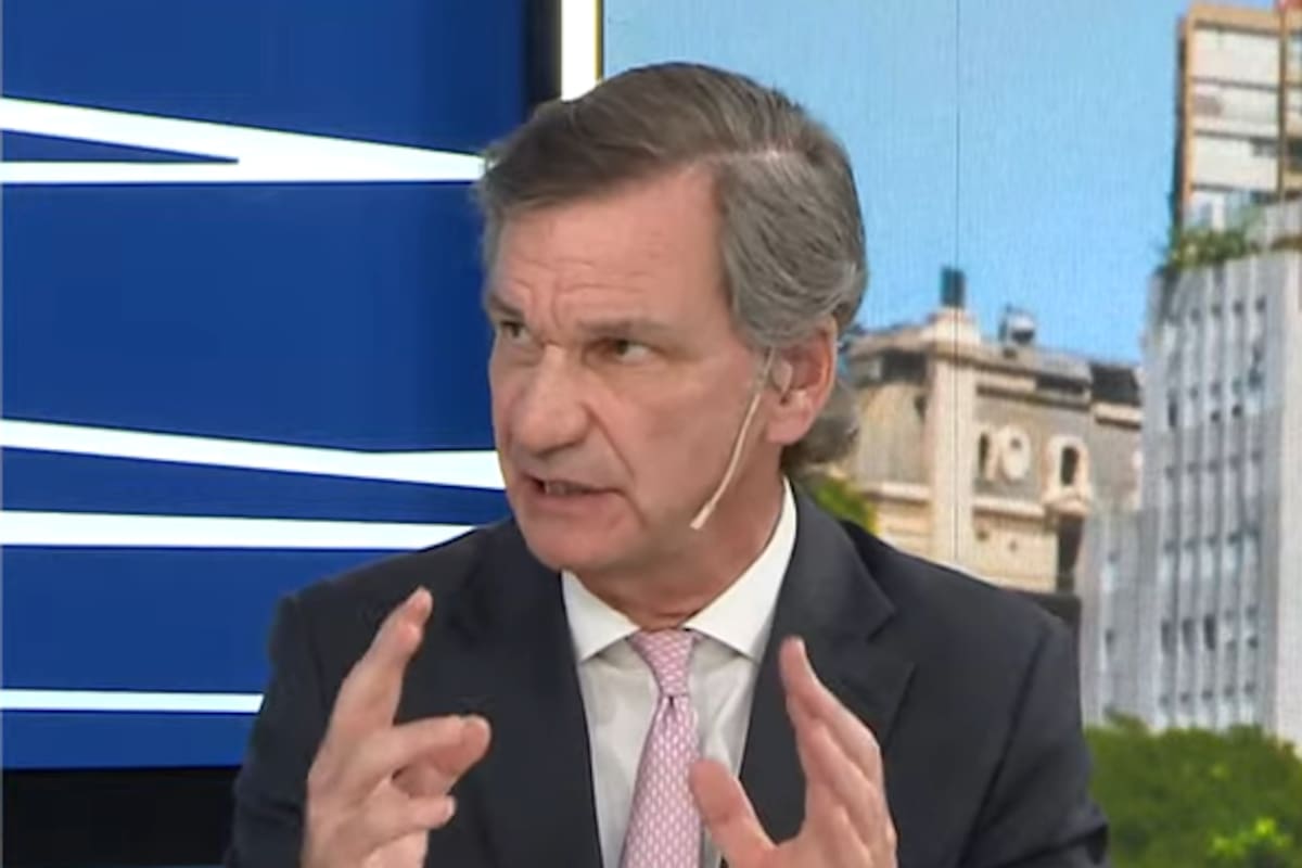 Conrado Estol en su visita a los estudios de LN+