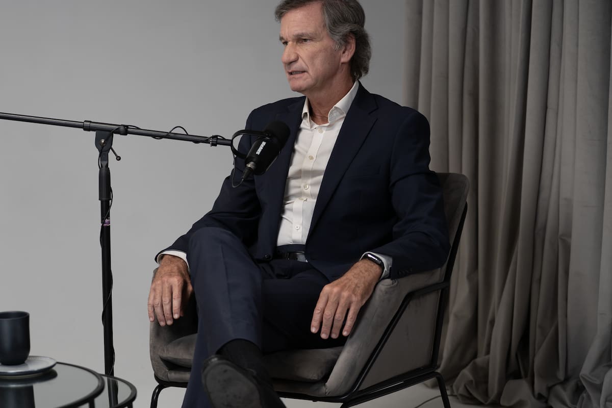 Conrado Estol en uno de los episodios de ENA Talks.
