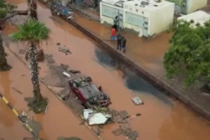 Consecuencias del temporal en Cabo Verde