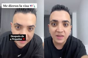 Conseguir la visa de Estados Unidos no fue tan sencillo para un joven colombiano que contó su experiencia en TikTok