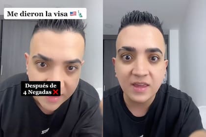 Conseguir la visa de Estados Unidos no fue tan sencillo para un joven colombiano que contó su experiencia en TikTok
