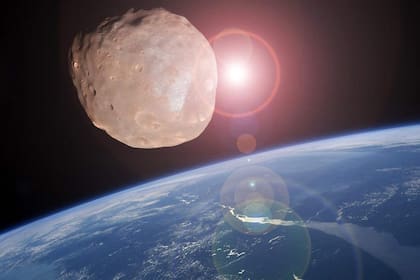 El asteroide 2020 QG pasó a 2950 kilómetros sobre el Océano Índico. Foto de archivo