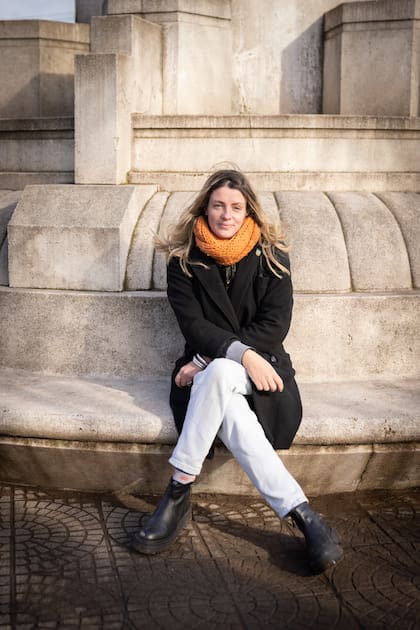 Constanza Del Río, responsable del Centro de Interpretación Salamone.