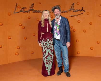 Constanza junto a su marido, Kean Etro