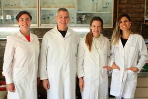 Constanza López Fontana, Rubén Carón, Paula Ginevro y Flavia Santiano.