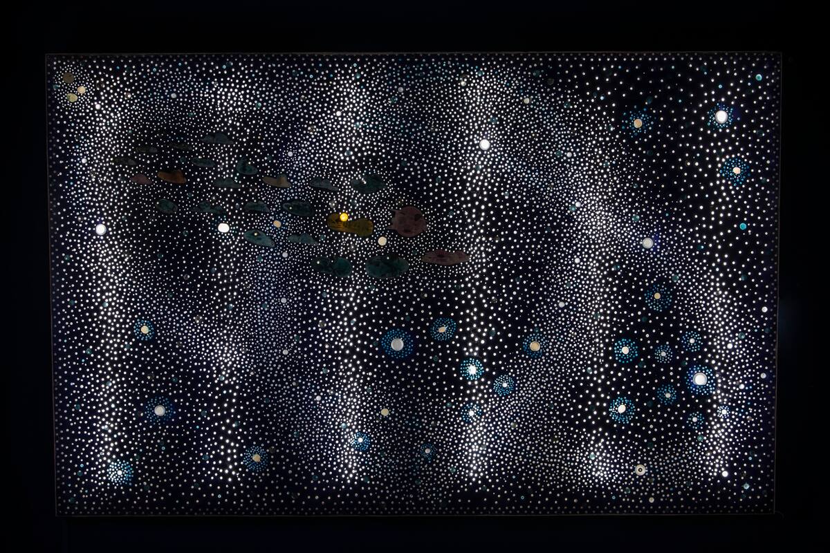 "Constelaciones" (ca. 1972), de Gyula Kosice, una de las obras adquiridas este año