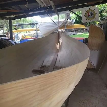 "Construir el barco se convirtió en una parte fundamental del viaje. Ese barco era realmente parte de mí"