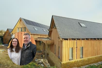 Construir la vivienda que siempre quisieron les tomó varios años y cientos de miles de dólares