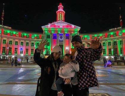 Consuelo Vallina y Facundo Campazzo se divierten en familia mientras viven en EE.UU.