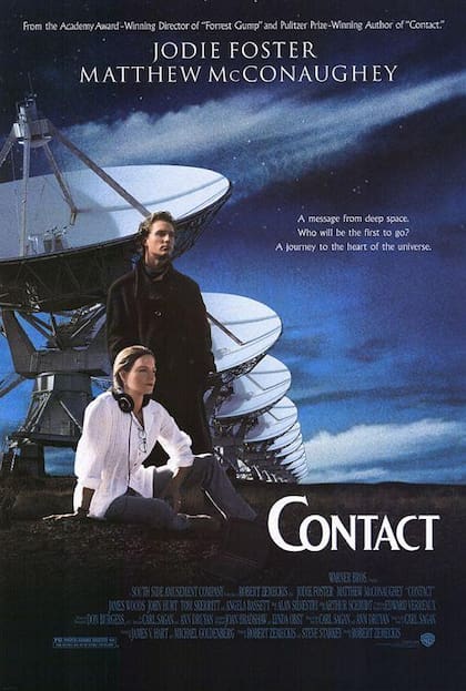 Contacto, la película que Matthew McConaughey protagonizó después de quedar fuera de Titanic