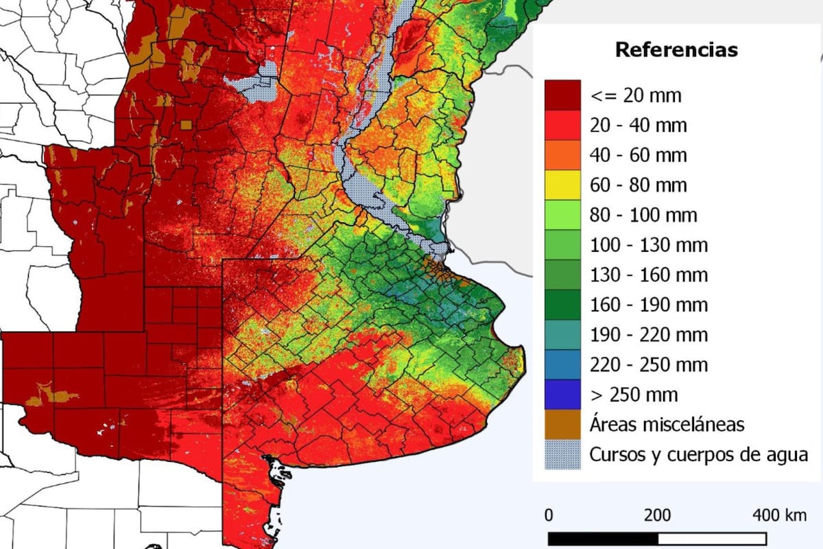 Contenido de agua en el suelo