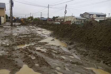 Continúa lloviendo y se agrava la situación en Comodoro Rivadavia